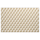 Tissu alimentaire de noix d'arachide d'arachide ar (Fat Quarter)