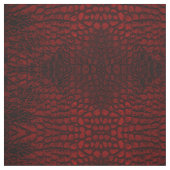Tissu Alligator Rouge Faux Cuir (Échantillon)
