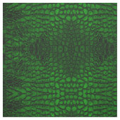 Tissu Alligator Vert Faux Cuir (Échantillon)