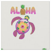 Tissu Aloha Hawaiian Honu Turtle (Fermer)