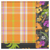 Tissu Aloha Patchwork Hawaiian Tropical Prints - Violet (Fermer)