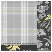 Tissu Aloha Patchwork Imprimés tropicaux hawaïens - Neut (Fermer)
