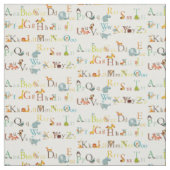 Tissu - Alphabet (Échantillon)