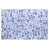 Tissu alphabet grec (Yard)