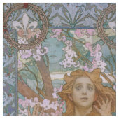 Tissu Alphonse Maria Mucha (Détail)
