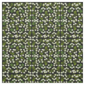 Tissu alpin de fleurs d'edelweiss suisse (Échantillon)