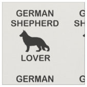 Tissu amant berger allemand (Fermer)