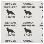 Tissu amant berger allemand (Échantillon)