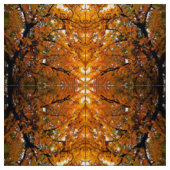 Tissu Ambre Feuilles de l'automne (Échantillon)