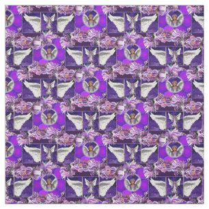 Tissu âme violette