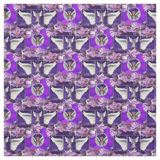 Tissu âme violette (Échantillon)