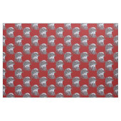 Tissu American Bald Eagle États-Unis Rouge (Fat Quarter)