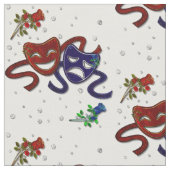 Tissu American Drama Comedy & Tragédie (Fermer)