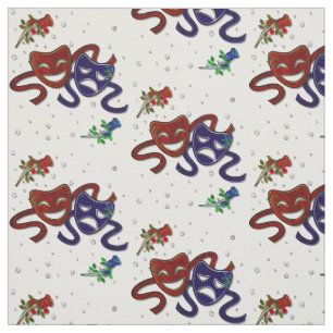 Tissu American Drama Comedy & Tragédie