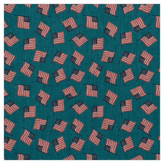 Tissu American Flag Composition 1 (Échantillon)