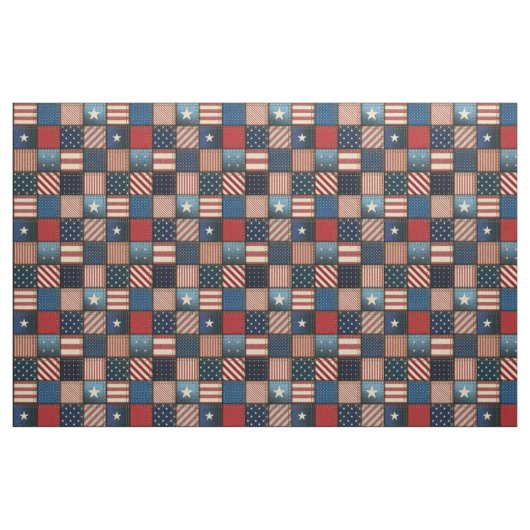 Tissu American Patchwork Image Fabric (Fat Quarter)