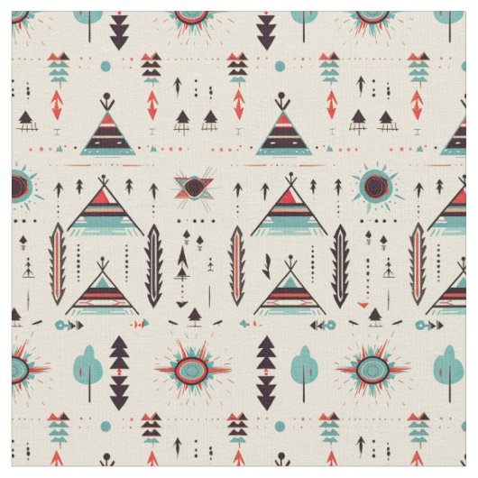 Tissu Amérindien (Fermer)