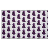 Tissu Améthyste Crystal Stone Polyester Poplin Fabric (Fat Quarter)