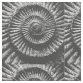 Tissu Ammonite noire et blanche (Fermer)