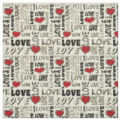 Tissu Amour (Échantillon)