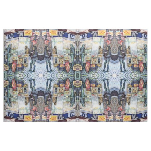 Tissu Amour avec les problèmes, et en difficulté avec l' (Fat Quarter)