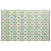 Tissu amour cactus - aquarelle, (Yard)