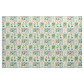 Tissu amour cactus - aquarelle, (Fat Quarter)