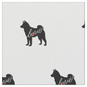 Tissu Amour d'Akita (fermé)