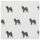 Tissu Amour d'Akita (Échantillon)