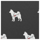 Tissu Amour d'Akita (fermé)