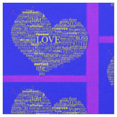 Tissu Amour....dans tant de mots (Fermer)