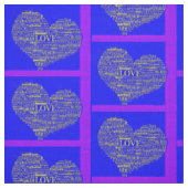 Tissu Amour....dans tant de mots (Échantillon)