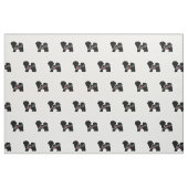 Tissu Amour de Bichon Frise (Fat Quarter)