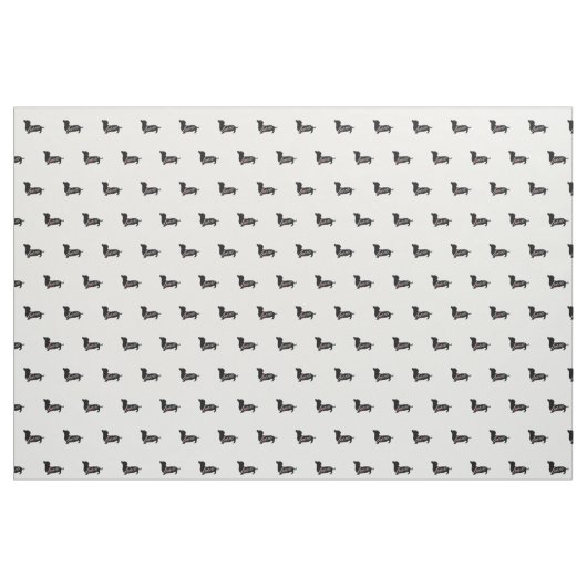Tissu Amour de "chien de Weiner" de teckel (Yard)
