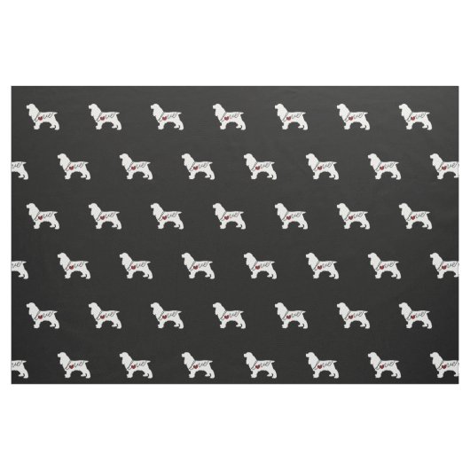 Tissu Amour de cocker (Fat Quarter)