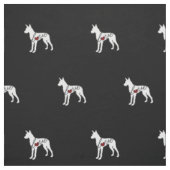 Tissu Amour de great dane (Échantillon)