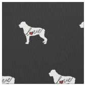 Tissu Amour de rottweiler (Rottie) (fermé)