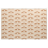 Tissu Amour de teckel ! (Fat Quarter)
