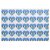 Tissu Amour des pingouins (Fat Quarter)