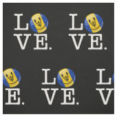 Tissu Amour d'île des Barbade (Échantillon)