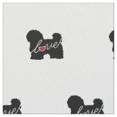 Tissu Amour maltais/Havanese (fermé)