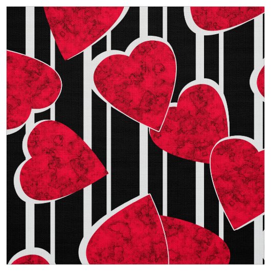 Tissu Amour, mariage, Saint Valentin (Échantillon)