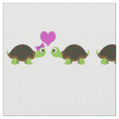 Tissu Amour mignon de tortue (fermé)