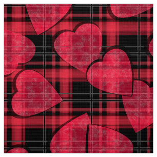 Tissu Amour plaid, plaid