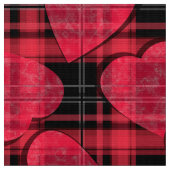 Tissu Amour plaid, plaid (Fermer)