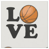 Tissu Amour pour le basket-ball (Fermer)