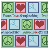 Tissu Amour Scrapbooking de paix (Fermer)