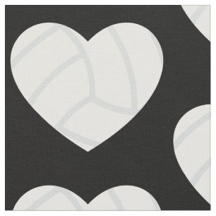 Tissu amour volleyball coeur sports athlétisme