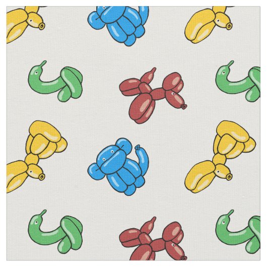 Tissu Amusant, ballons lumineux conception des animaux (Fermer)