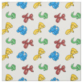 Tissu Amusant, ballons lumineux conception des animaux (Échantillon)